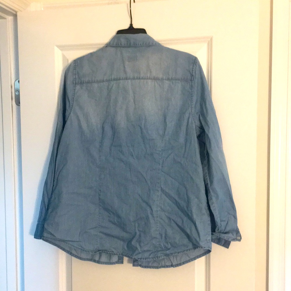 Chico’s never been worn denim shirt